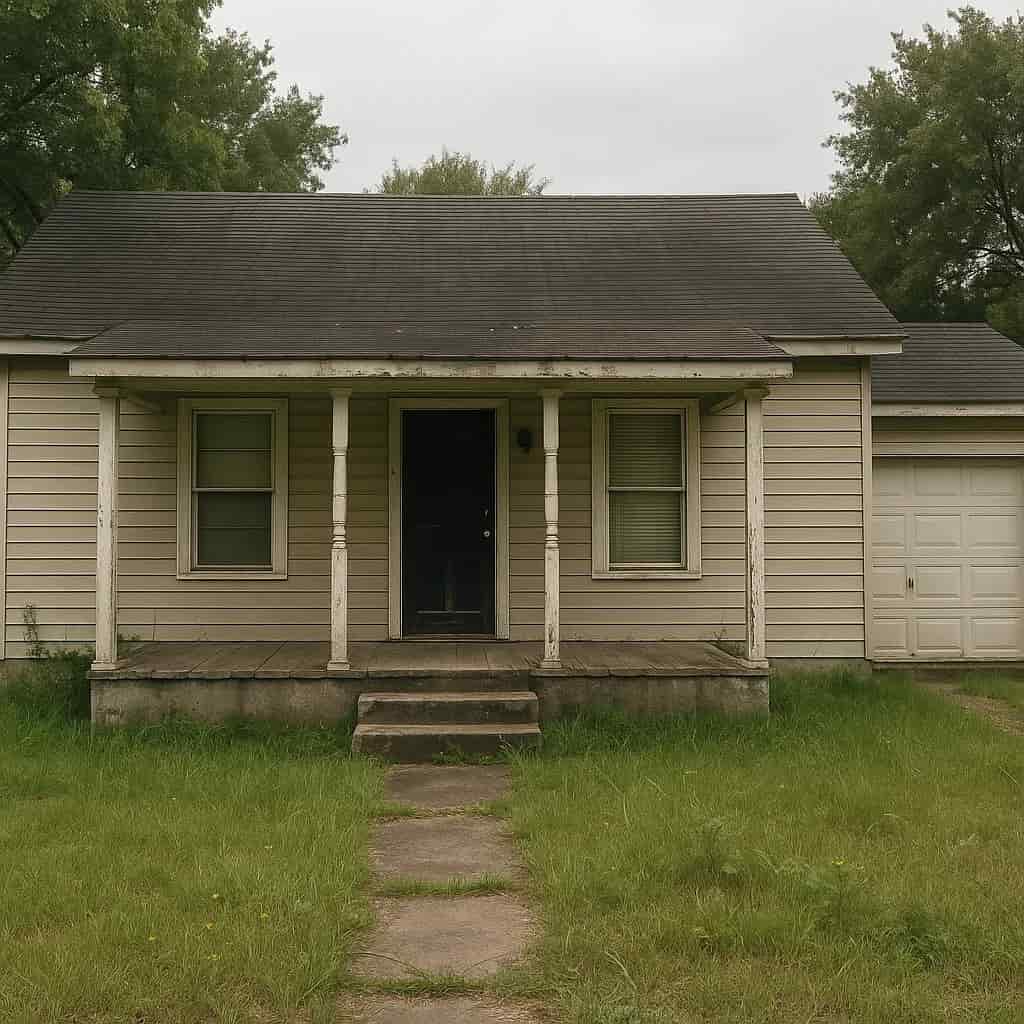 Home in Southeast Texas before professional renovation